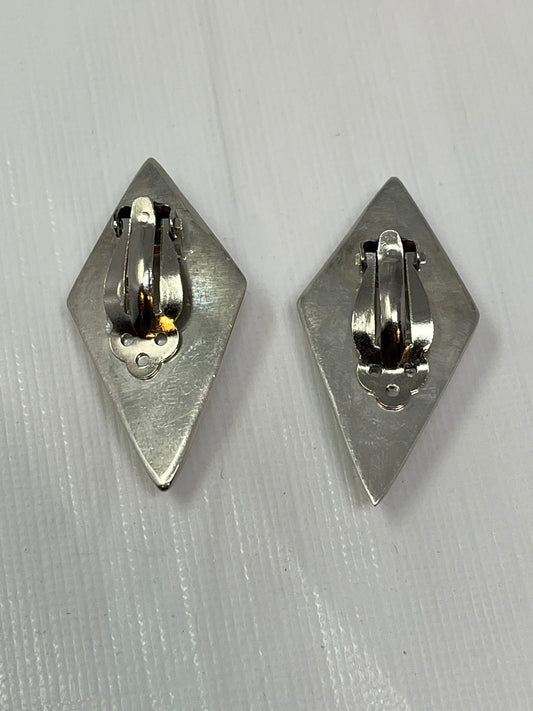 Vintage Sterling Silver Puffy Stud Earrings 20g – .925 Minimalist