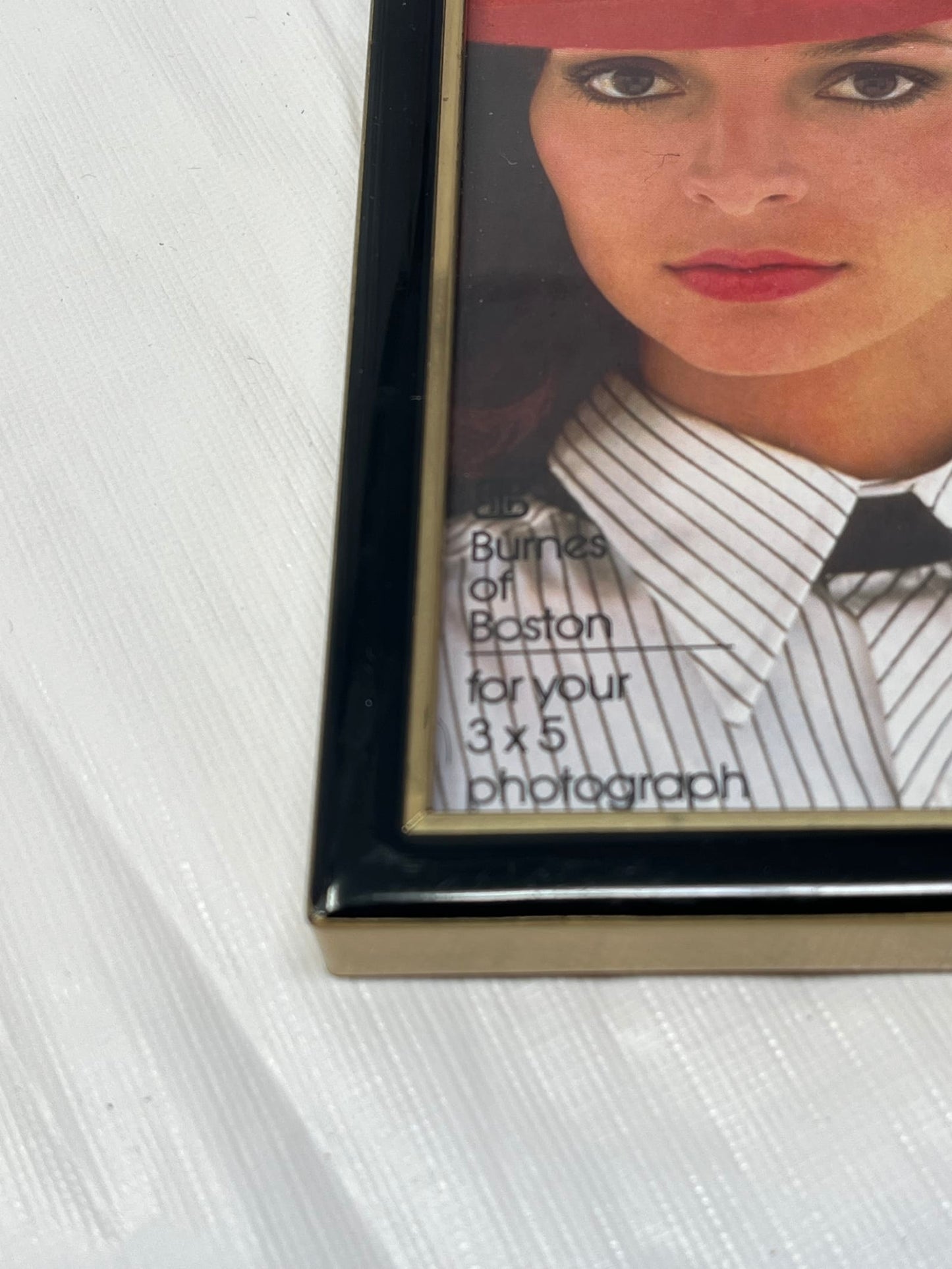 Burnes of Boston Black & Gold Frame – 3"x5"