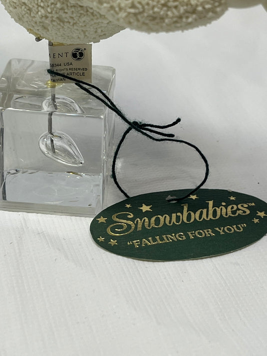 Gently Used Store – Snowbabies Figurine “falling for You” – Dept 56, 1999 – Collectibles – Used – Excellent