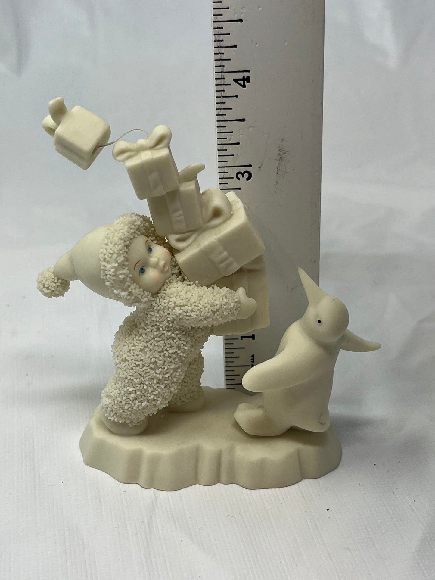 Snowbabies Figurine – Child with Penguin & Gifts