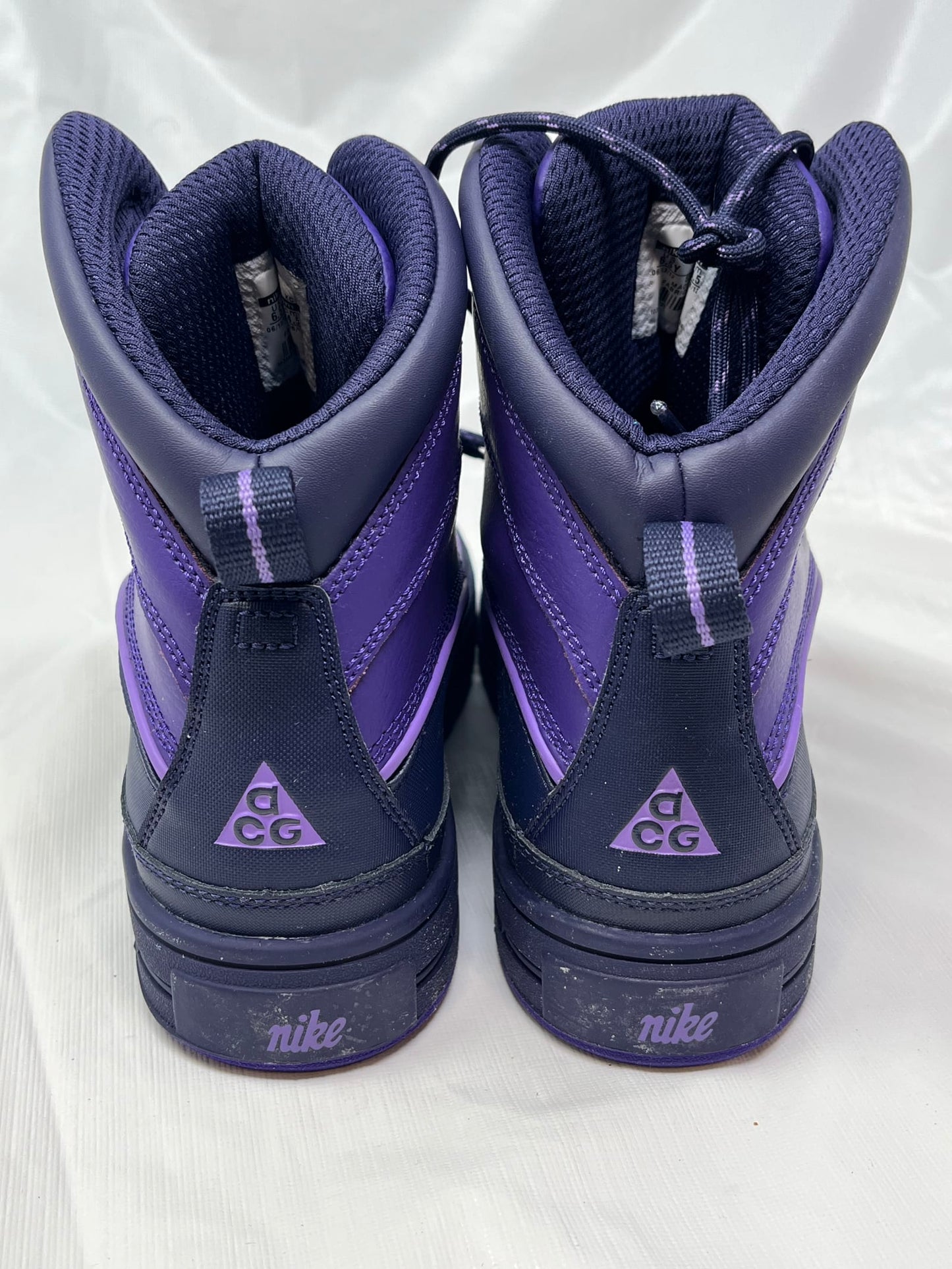 Nike Woodside 2 High GS Sneakers – Size 6.5Y, Imperial Purple