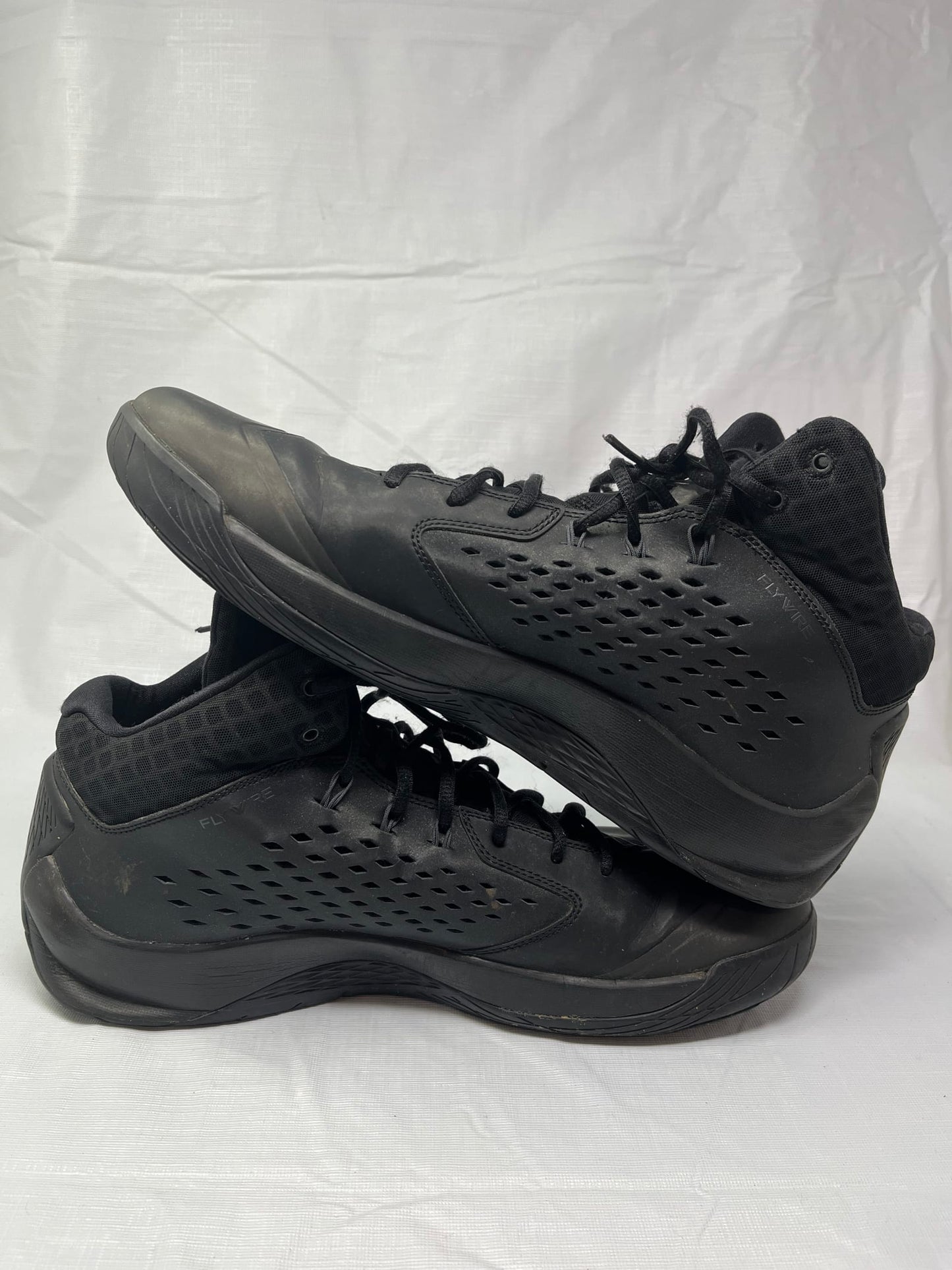 Air Jordan Rising Flight High Sneakers 768931-003 Mens Size 13 Black