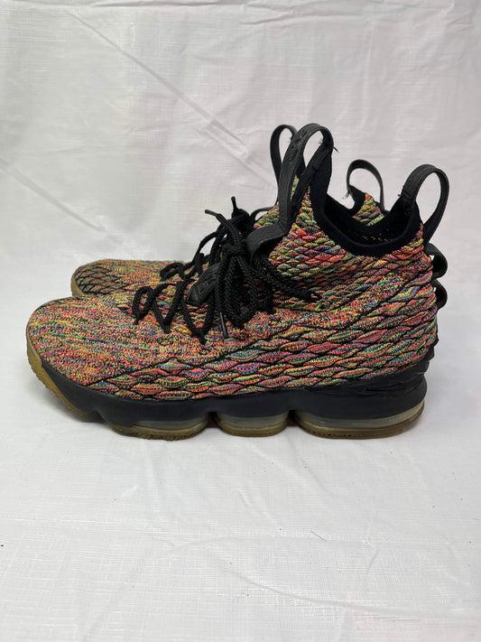 Nike LeBron Four Horsemen 15 XV Multicolor Basketball Shoes 897648-901 Size 12