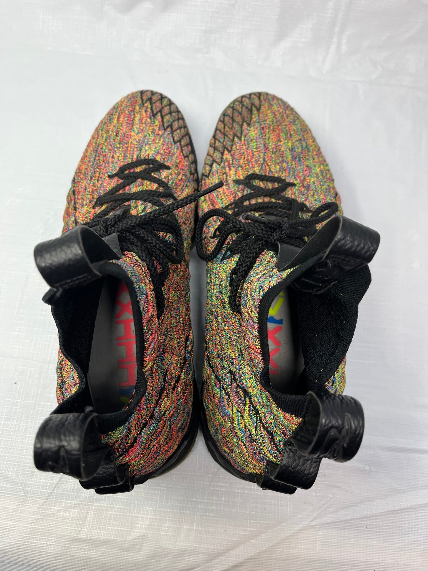 Nike LeBron Four Horsemen 15 XV Multicolor Basketball Shoes 897648-901 Size 12
