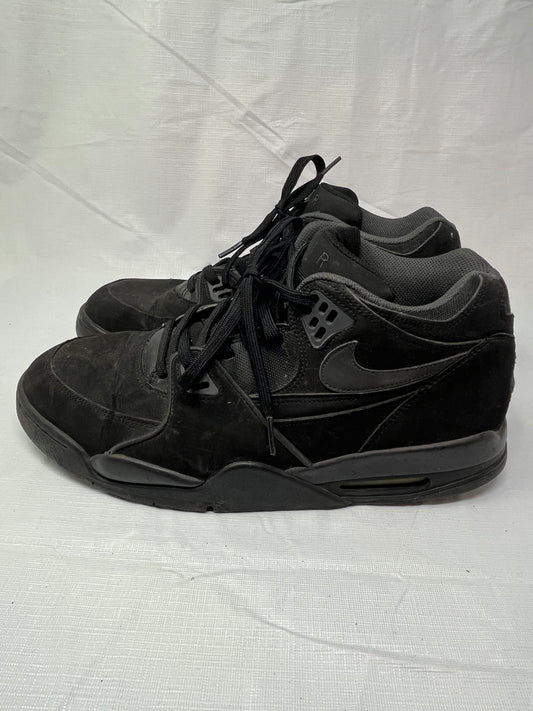 Nike Air Jordan Sneakers Mens Size 12 Black Fair Condition