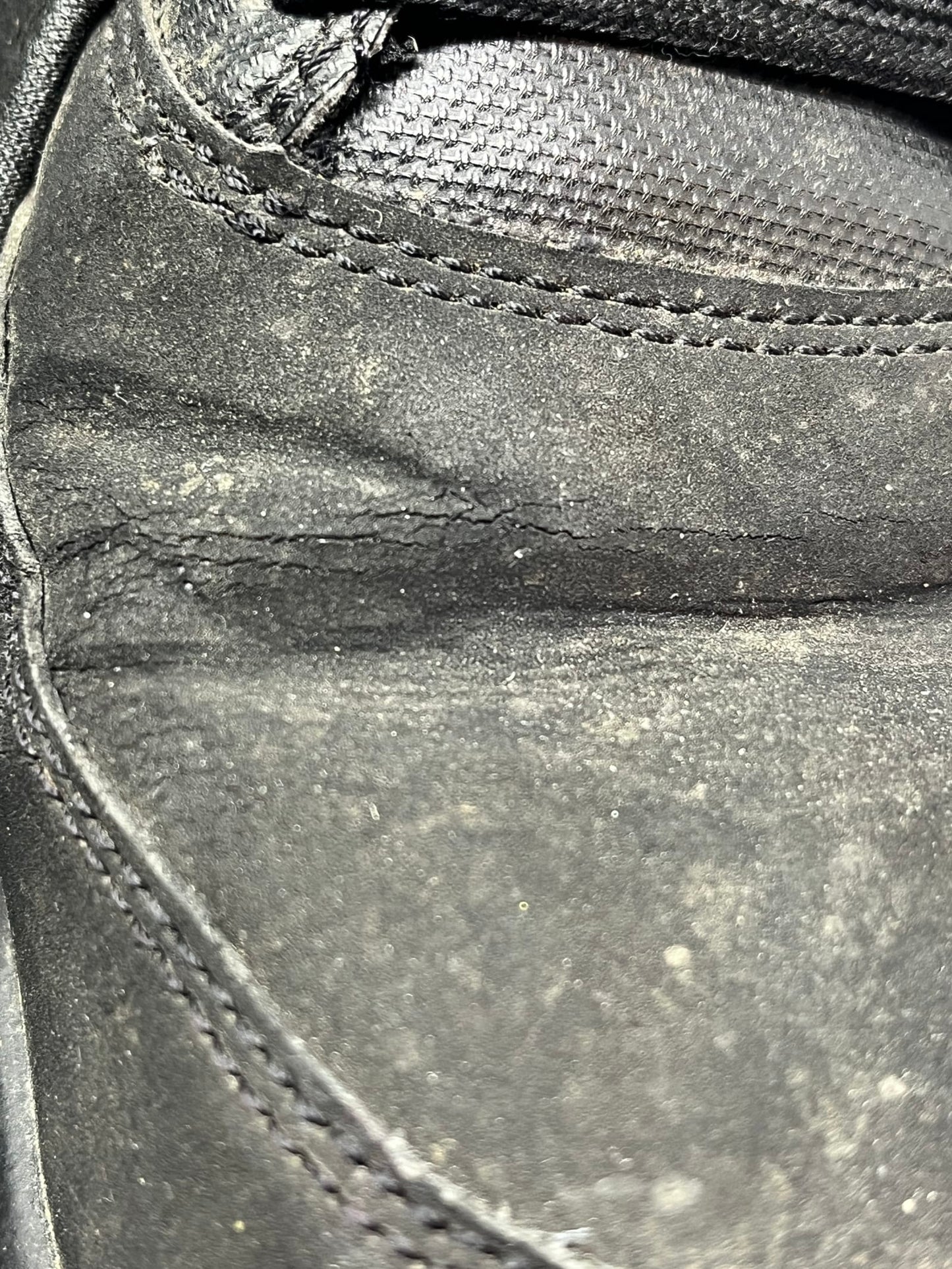 Nike Air Jordan Sneakers Mens Size 12 Black Fair Condition