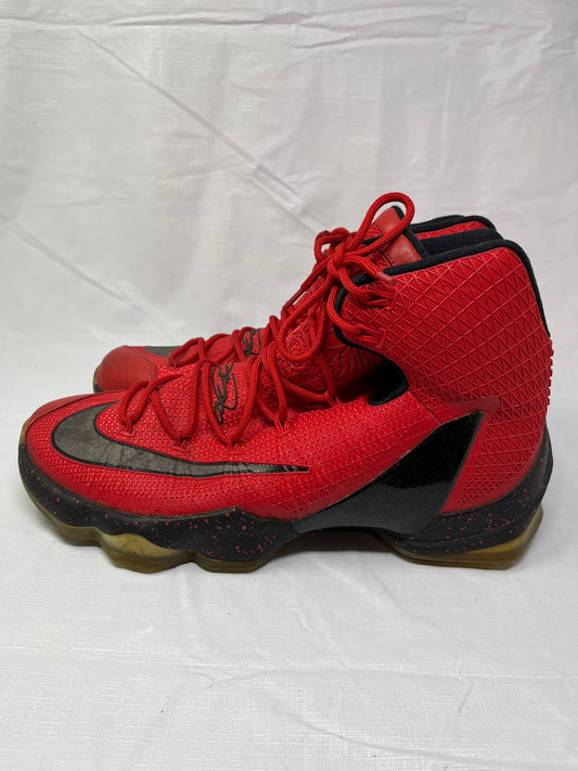 Nike LeBron 13 Elite University Red Mens Size 12