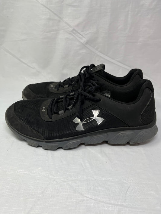 Under Armour Sneakers Mens Size 13 Black Gray