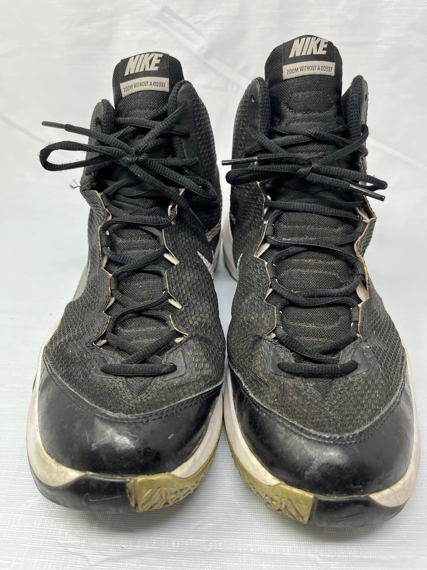 Gently Used Store – Nike Zoom Without a Doubt Black Mens Size 12 – Sneakers – Used – SKU 000000201