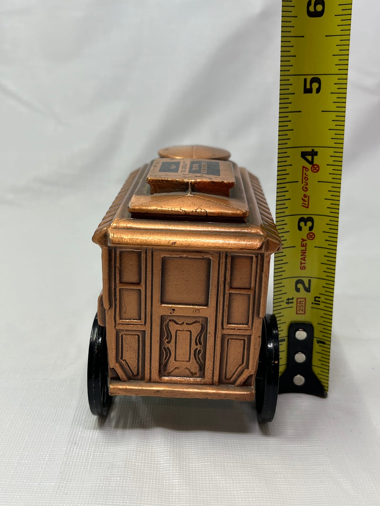 1974 Banthrico Popcorn Wagon Coin Bank American Bank Trust PA USA
