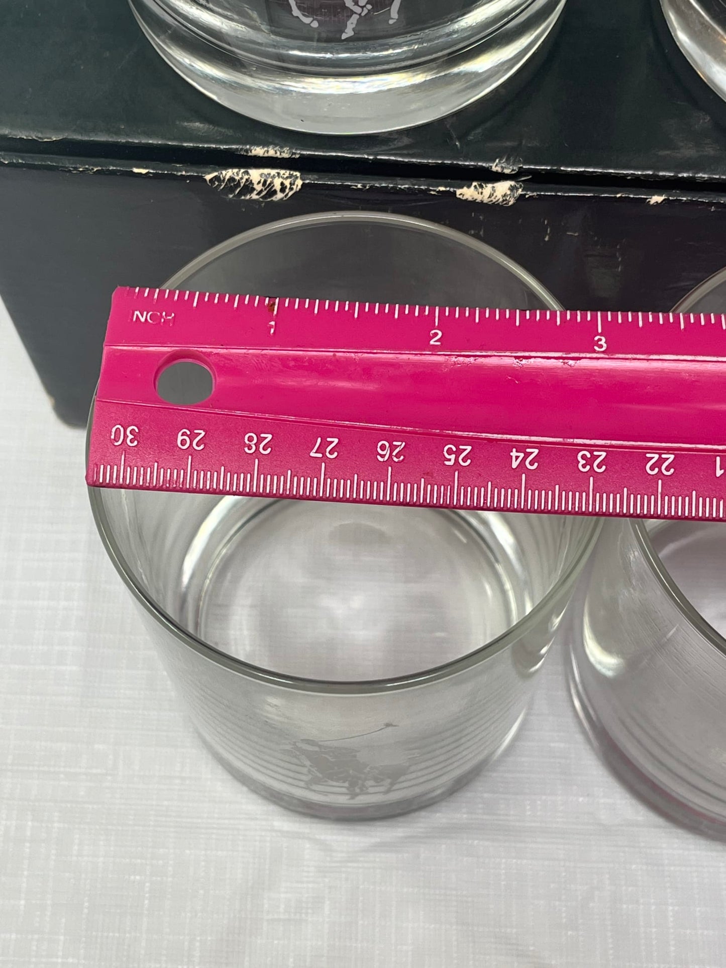 Polo Ralph Lauren Limited Edition 1978 Gift Set – Four Polo Glasses w/ Box