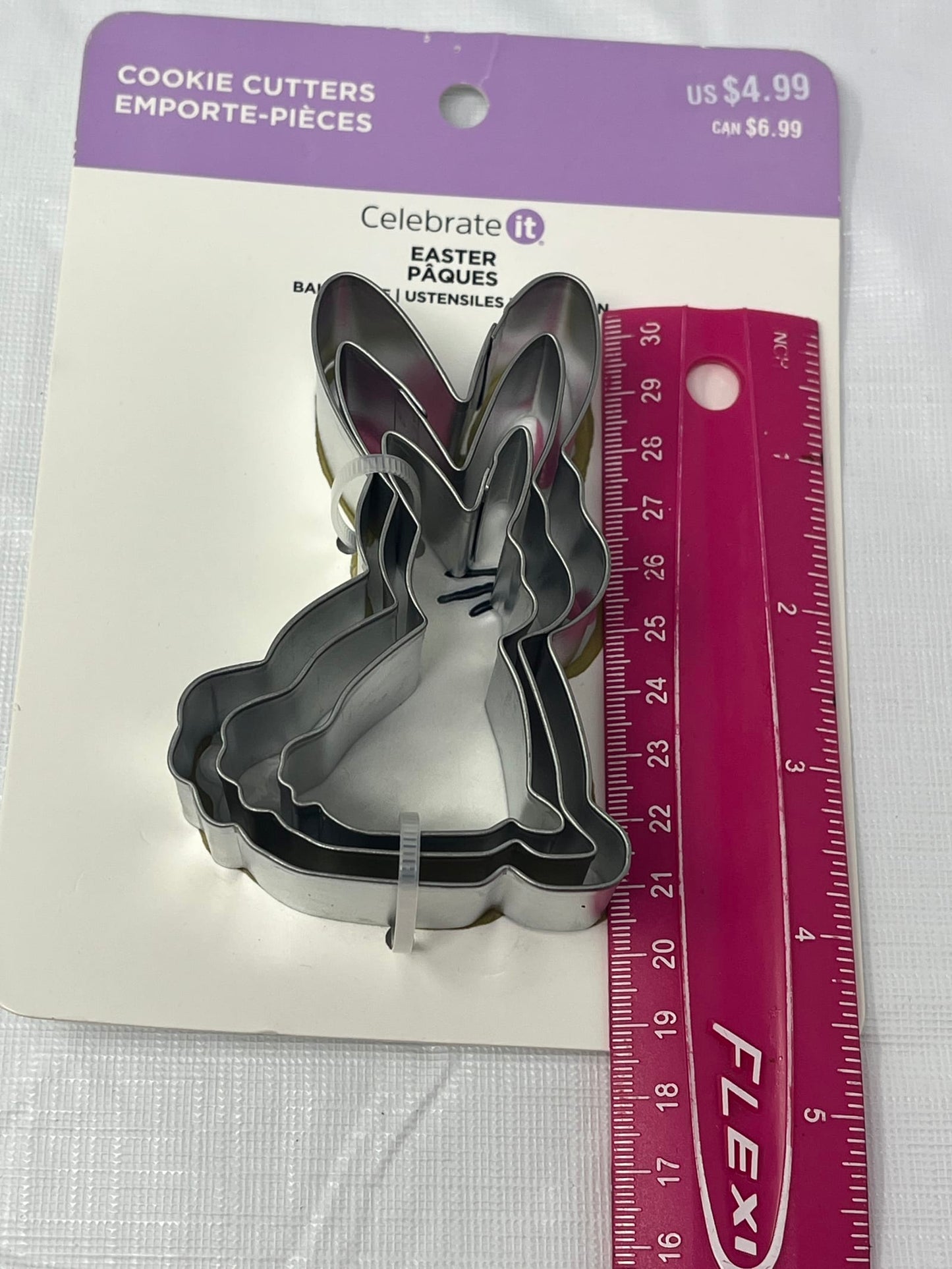 Celebrate it Easter Bunny Cookie Cutters 3 pc