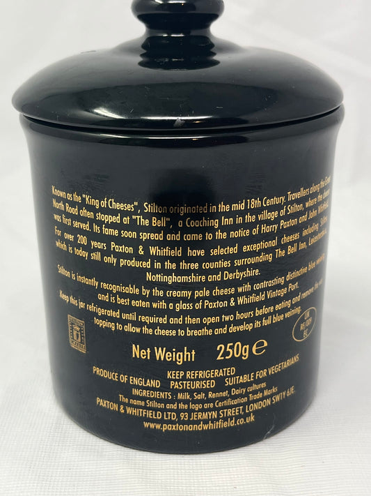 Paxton & Whitfield Fine Porcelain Cheese Crock – Finest English Stilton Jar