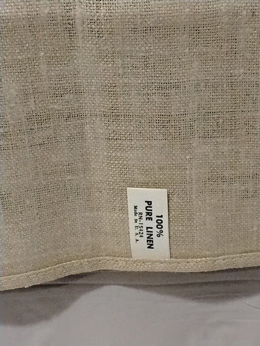 Kay Dee Handprints Linen Tea Towel Shaw’s General Store Stowe VT Warren Boucher USA