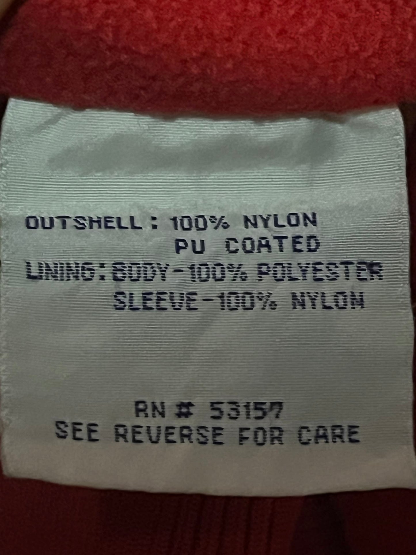 Majestic Washington Nationals Jacket XXL Authentic Collection Red DC MLB Zip