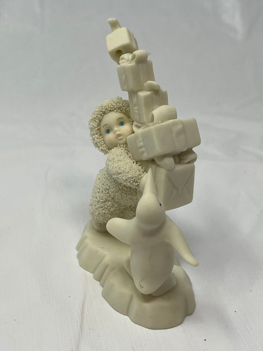 Snowbabies Figurine – Child with Penguin & Gifts