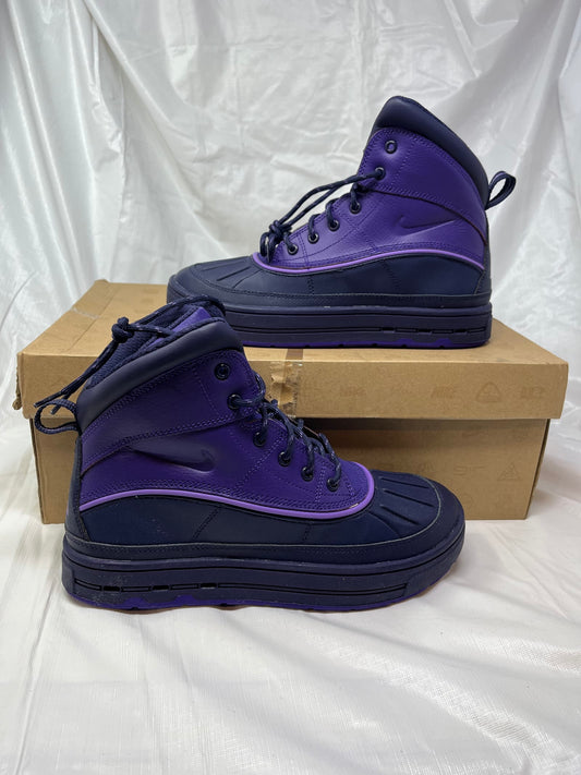 Alfredo Perez – Nike Woodside 2 High Gs Sneakers – Size 6.5y, Imperial Purple – Sneakers – Used – SKU 000000112
