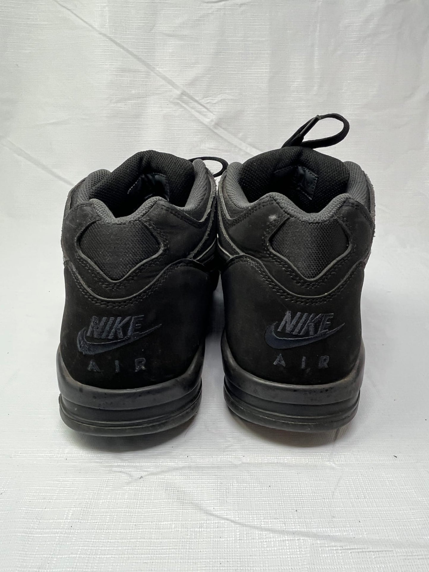 Nike Air Jordan Sneakers Mens Size 12 Black Fair Condition
