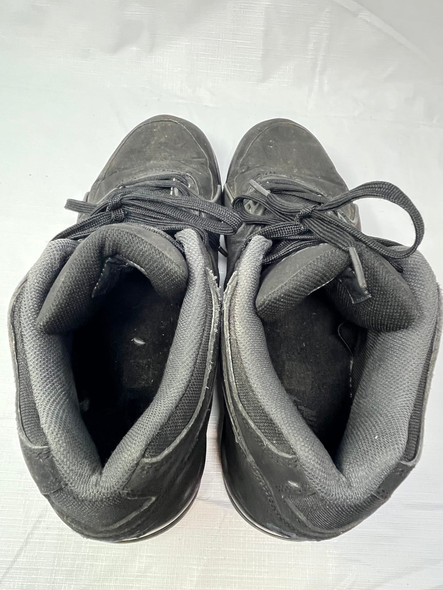 Nike Air Jordan Sneakers Mens Size 12 Black Fair Condition