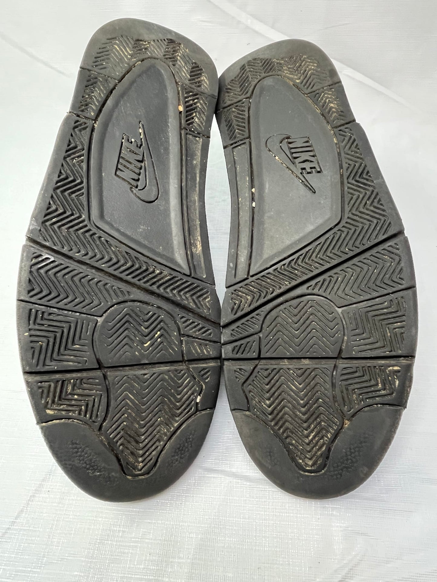 Nike Air Jordan Sneakers Mens Size 12 Black Fair Condition