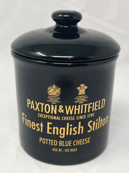 Gently Used Thrift Store – Paxton & Whitfield Fine Porcelain Cheese Crock – Finest English Stilton Jar – Collectibles