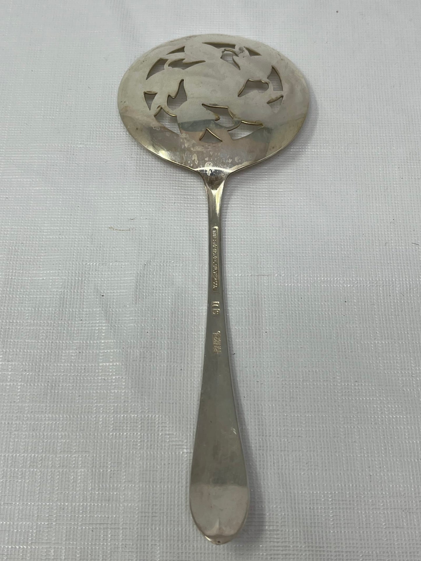 WM Rogers Silverplate Cranberry Set with Original Box