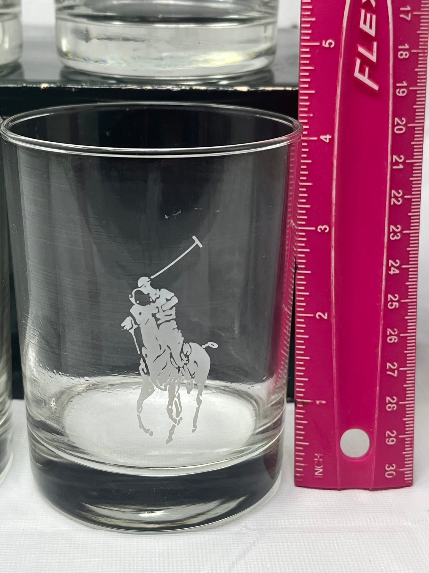 Polo Ralph Lauren Limited Edition 1978 Gift Set – Four Polo Glasses w/ Box