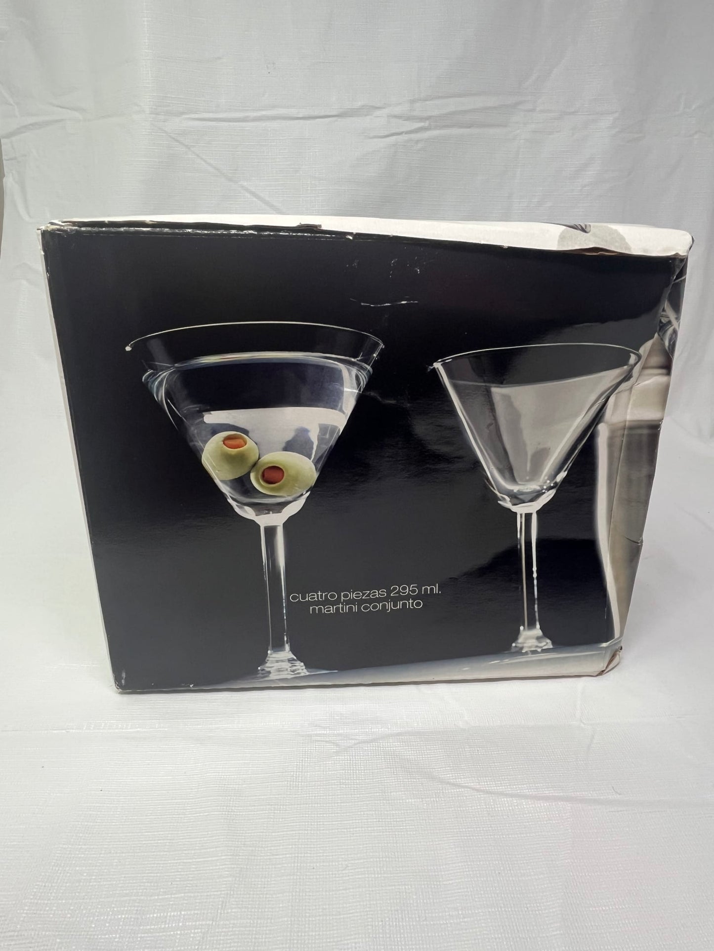 Circleware Event 4 Pc 10oz Martini Glasses Set 55517