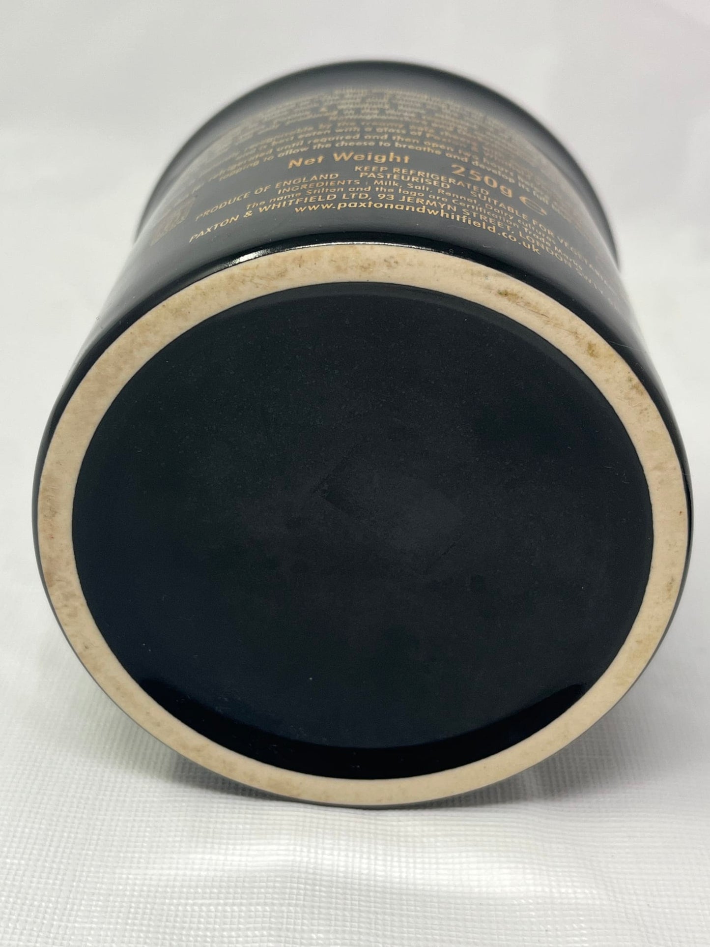 Paxton & Whitfield Fine Porcelain Cheese Crock – Finest English Stilton Jar