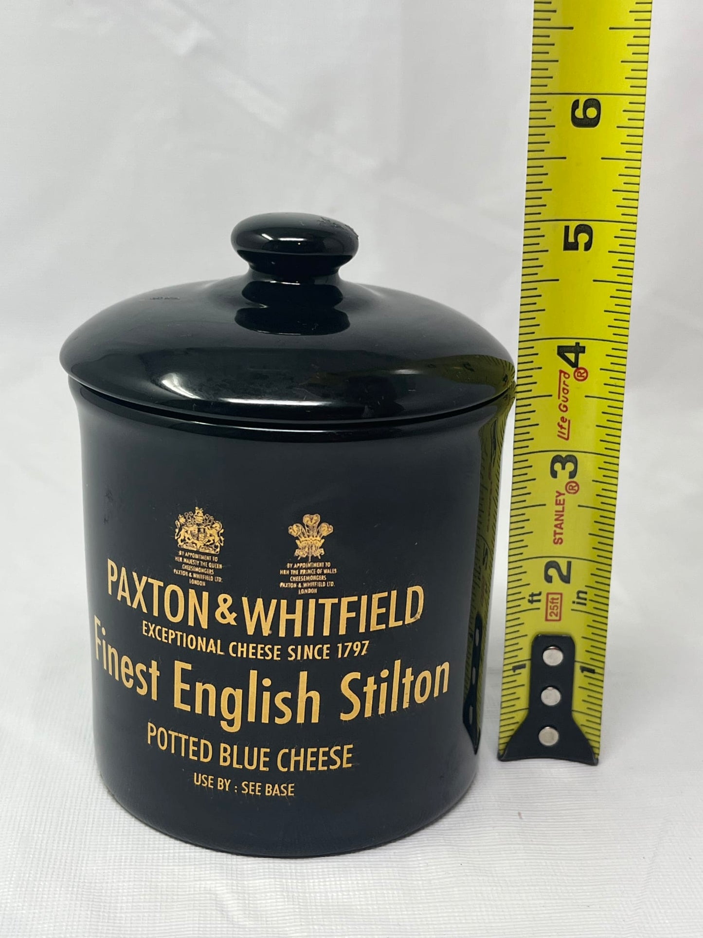 Paxton & Whitfield Fine Porcelain Cheese Crock – Finest English Stilton Jar
