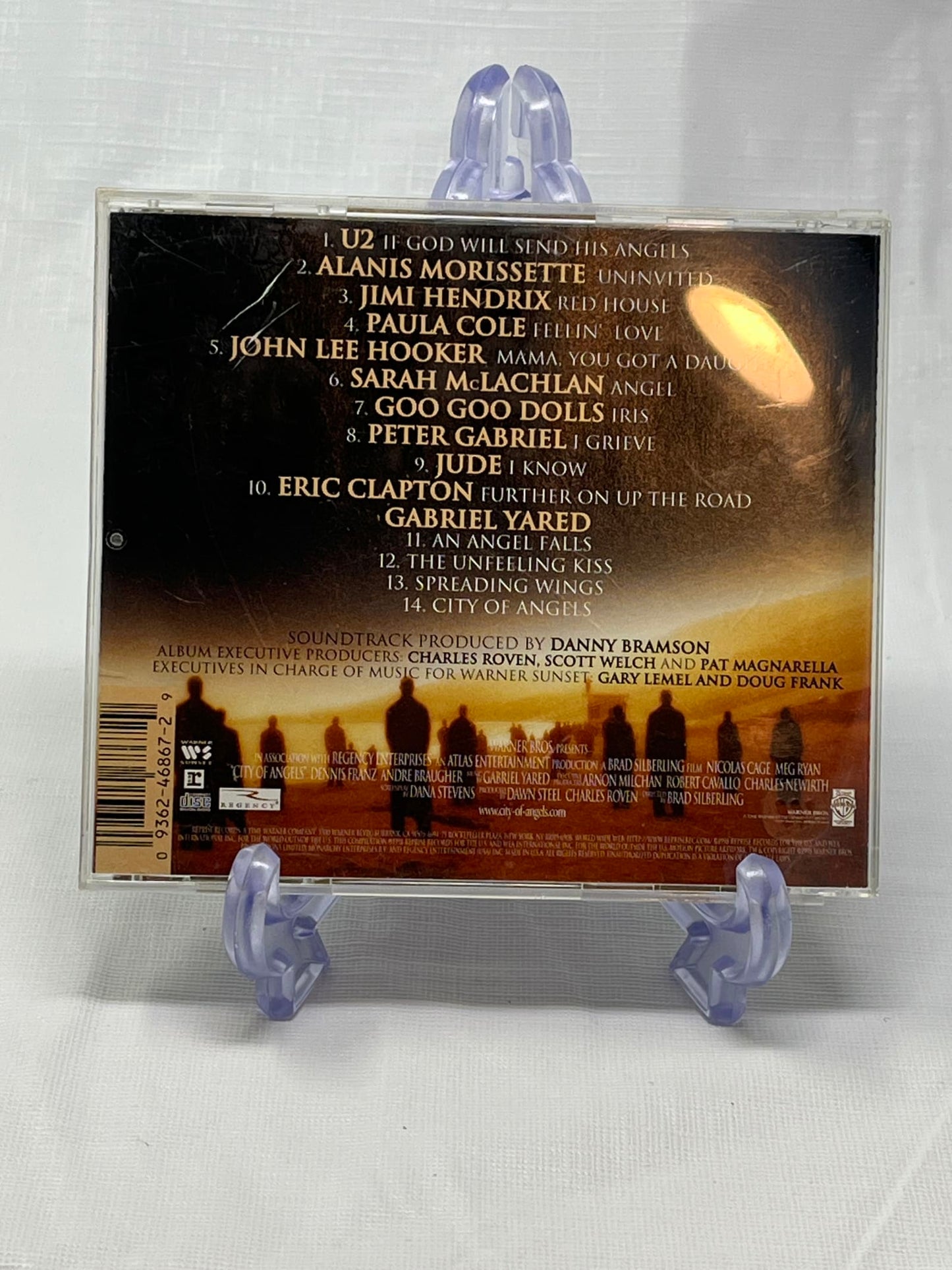 Various - City of Angels Soundtrack (CD, Jewel Case, Soundtrack / Pop)