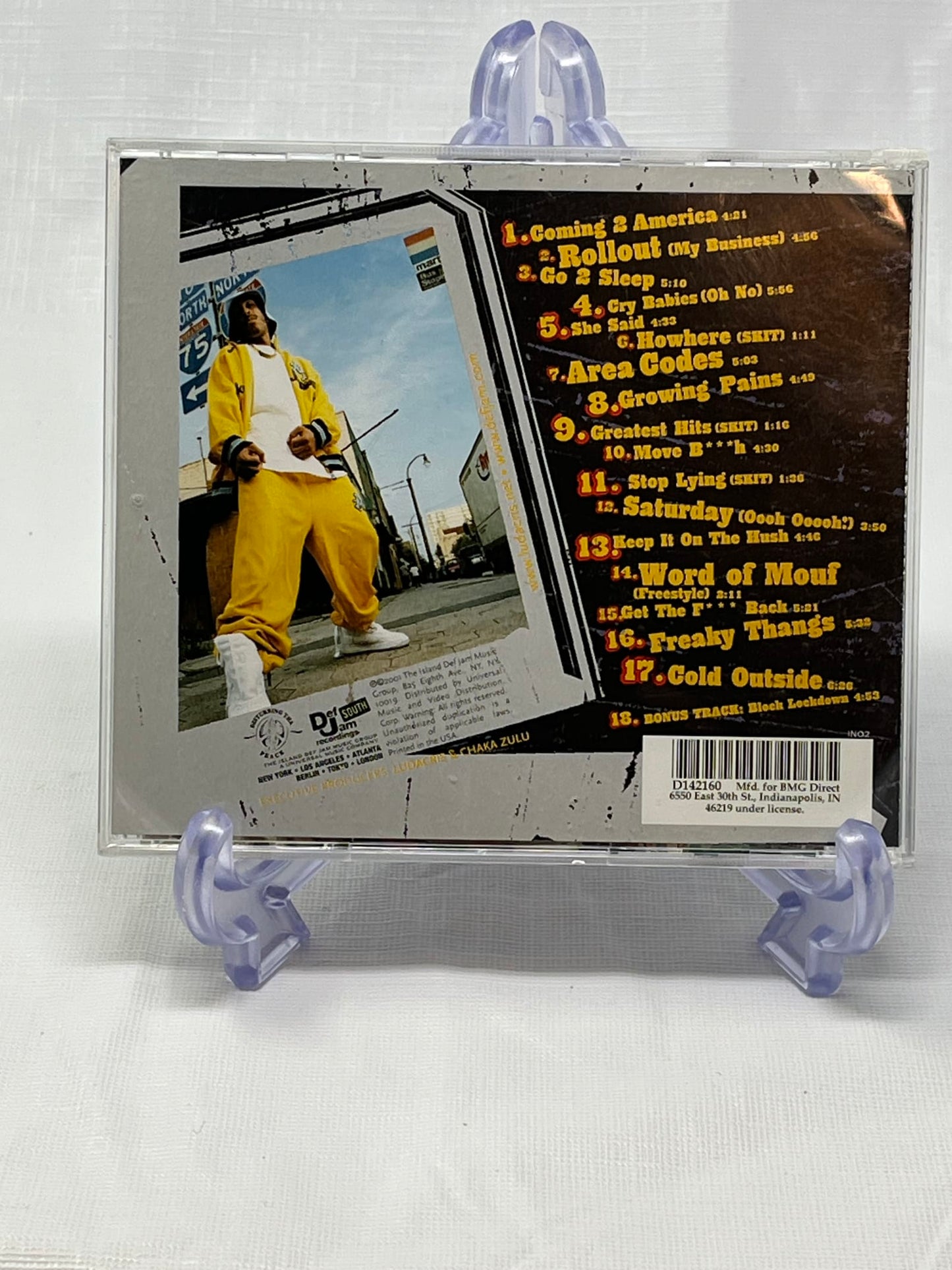 Ludacris - Word of Mouf (CD, Jewel Case, Hip Hop / Rap)