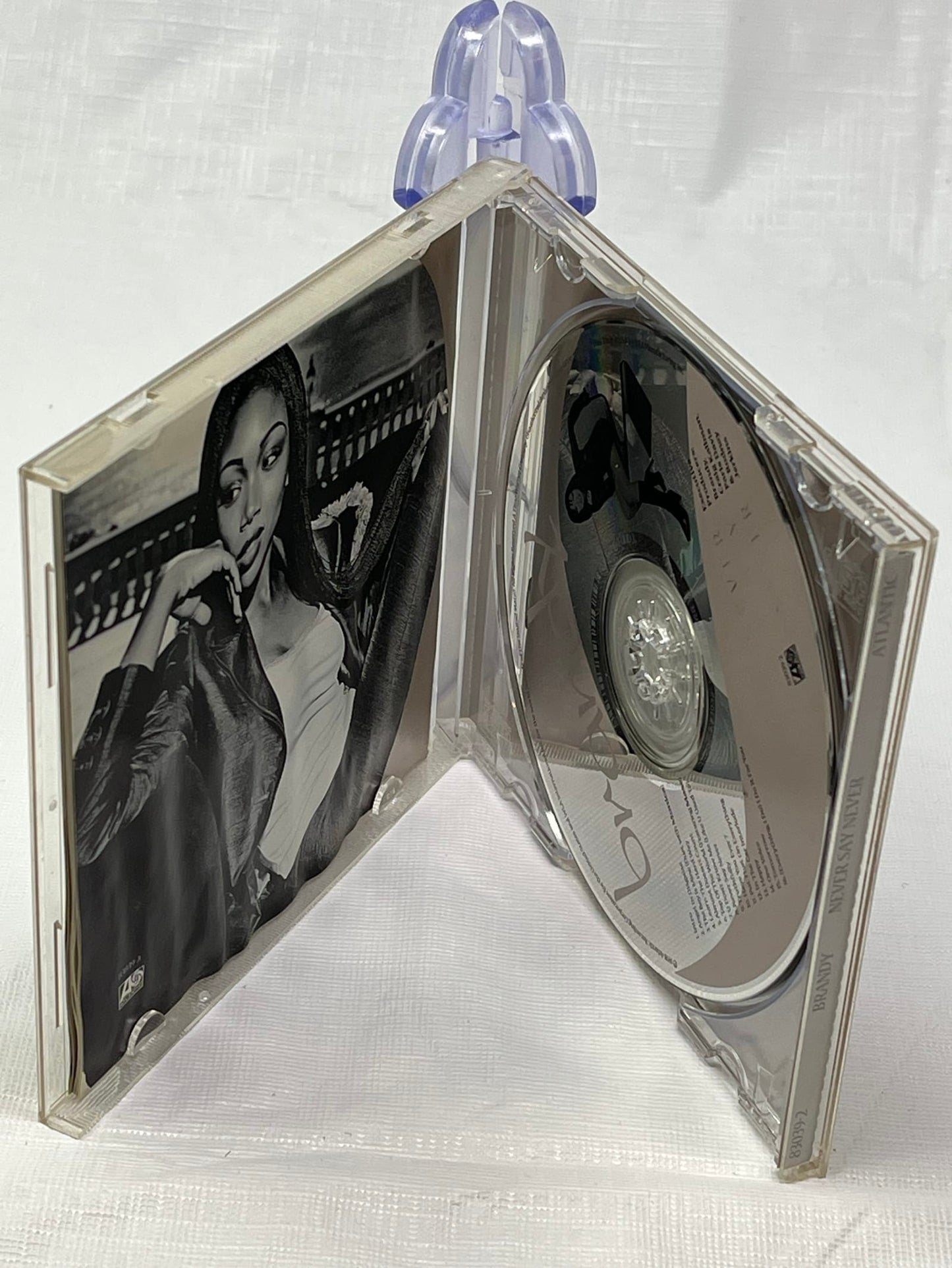 Brandy - Never Say Never (CD, Jewel Case, R&B / Pop)