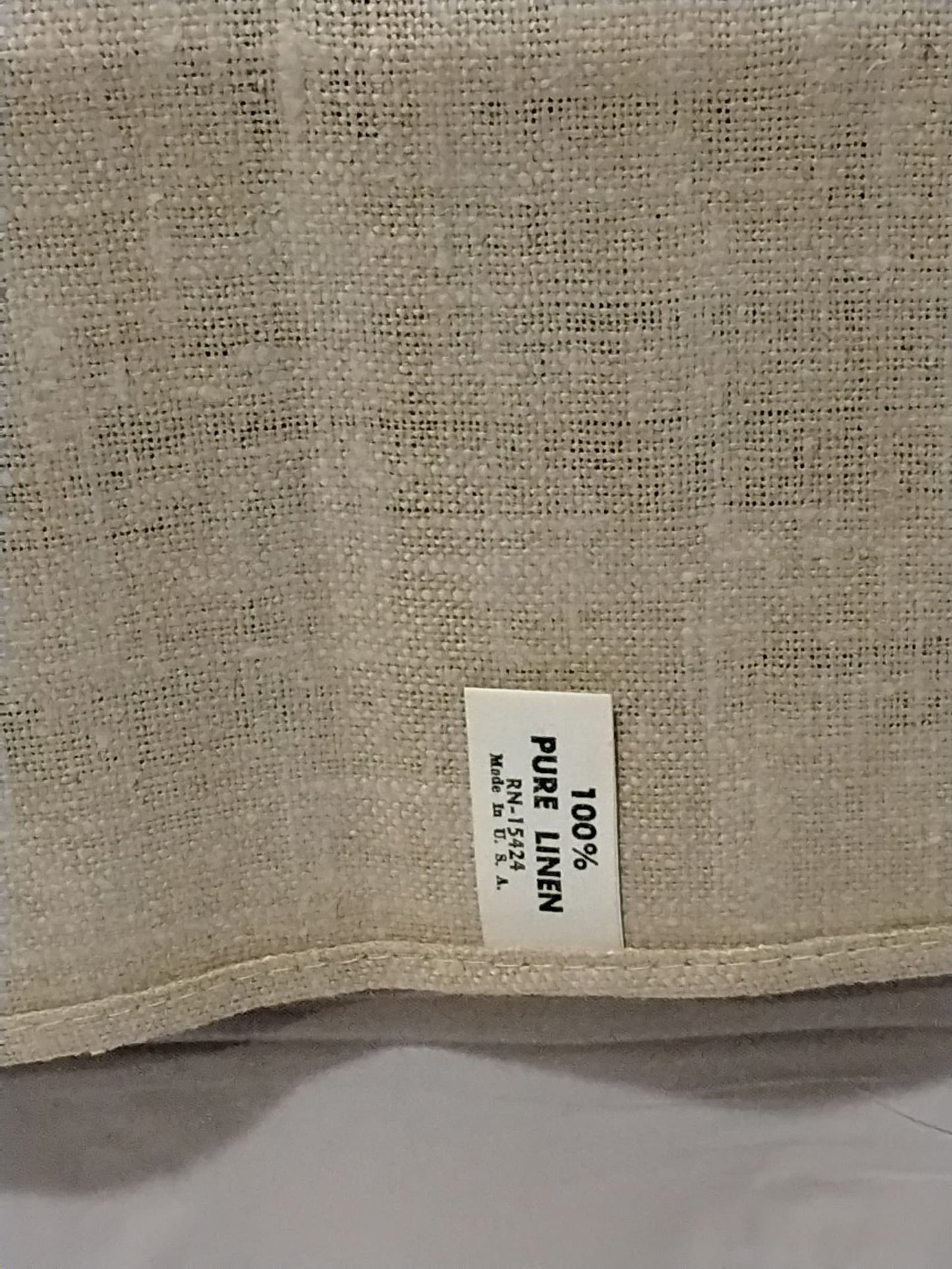 Kay Dee Handprints Linen Tea Towel Shaw’s General Store Stowe VT Warren Boucher USA