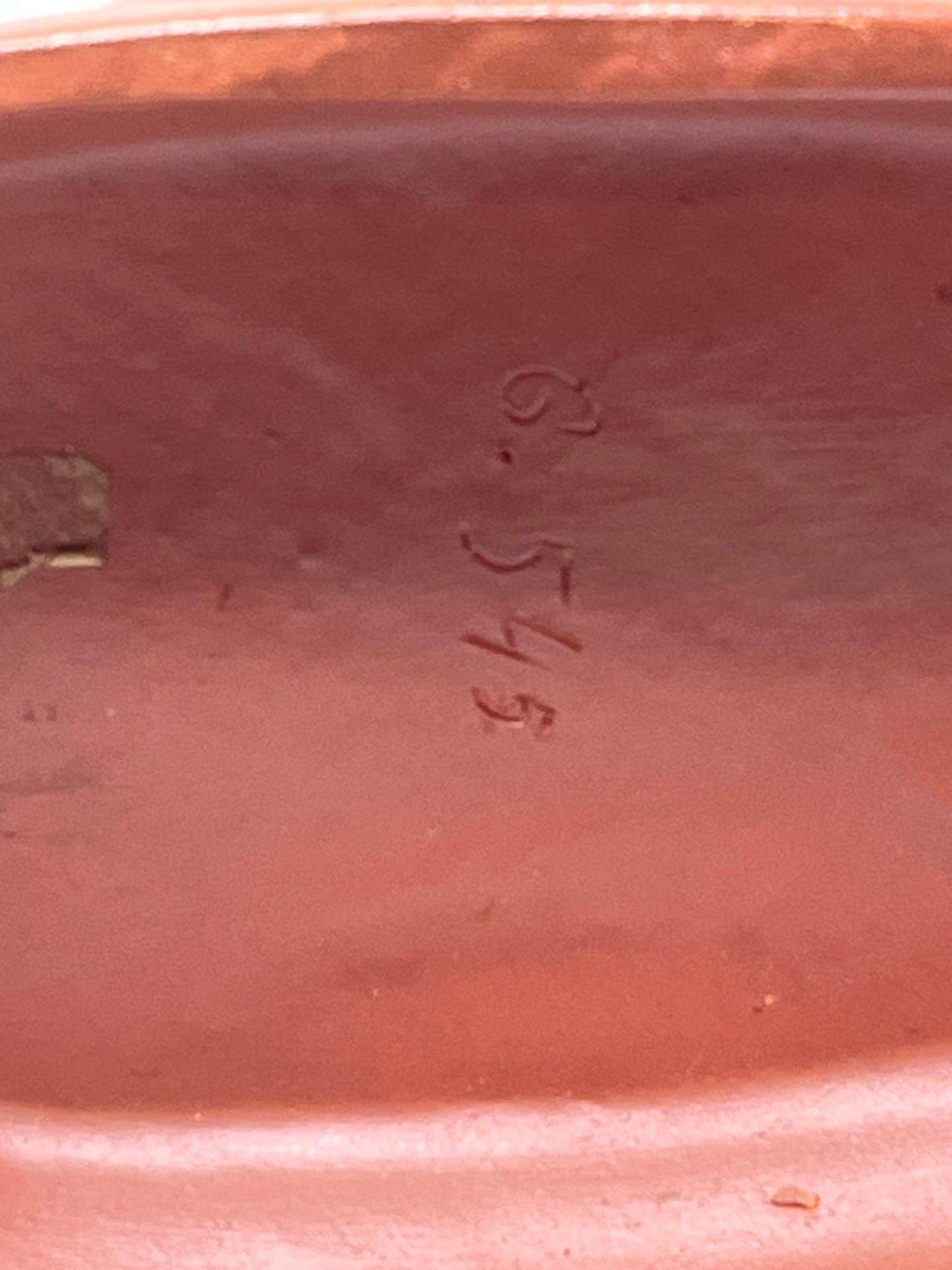 Art Deco Terracotta Nude Dancer Figurine Goldscheider Style G545 11.5 Inch