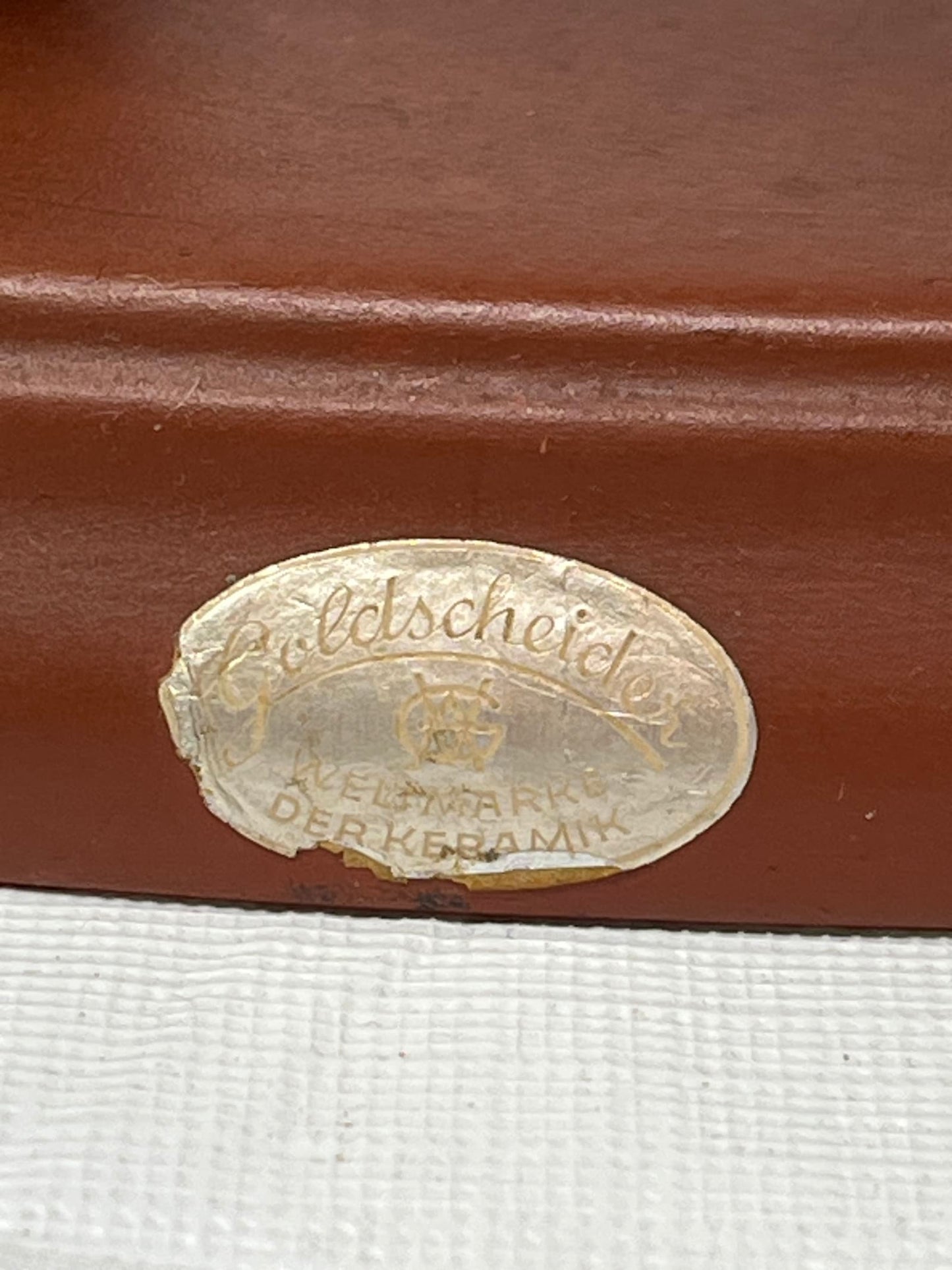 Art Deco Terracotta Nude Dancer Figurine Goldscheider Style G545 11.5 Inch