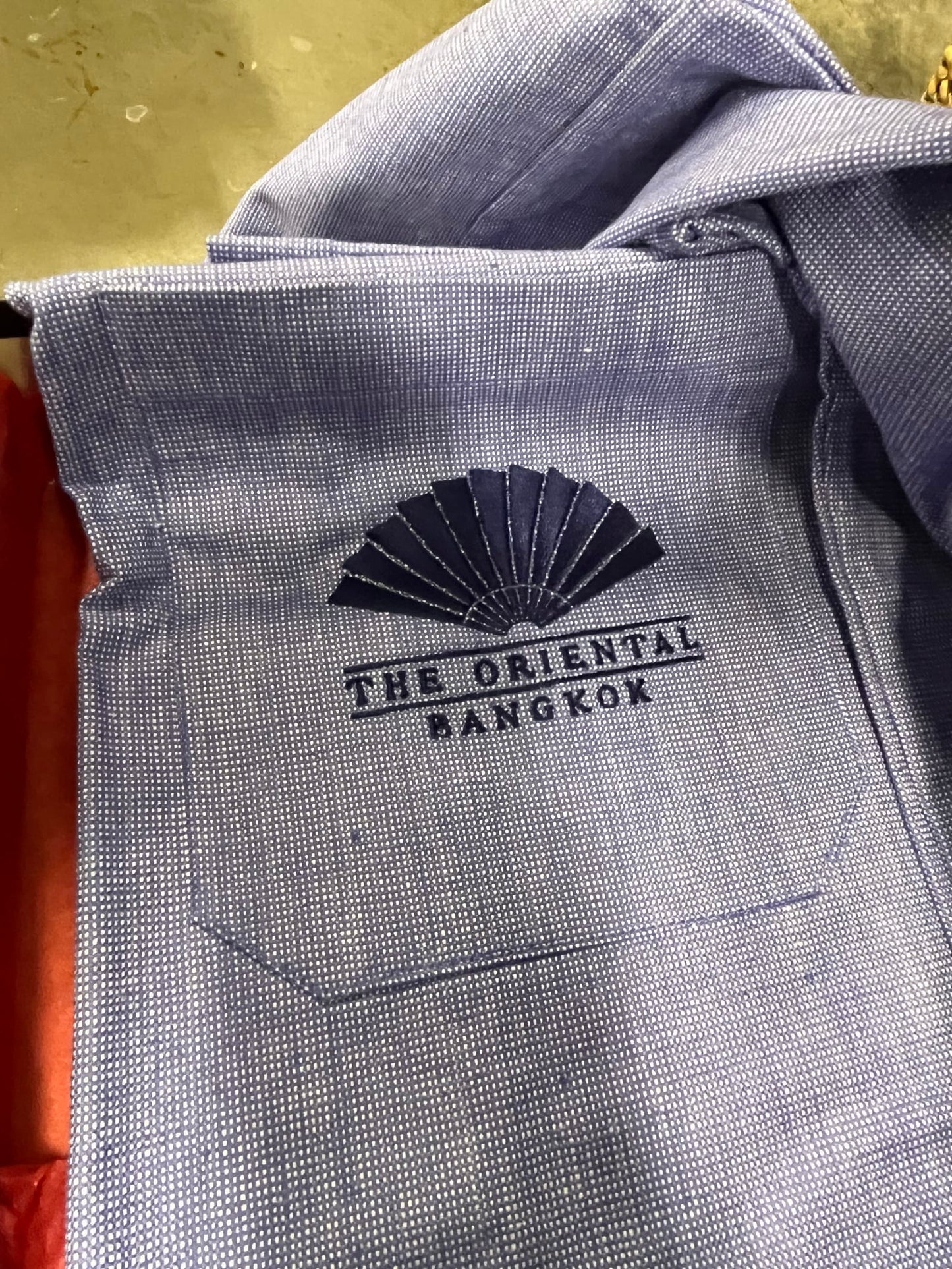 Vintage The Oriental Bangkok Robe L NOS w/ Carroll & Co Box – Rare