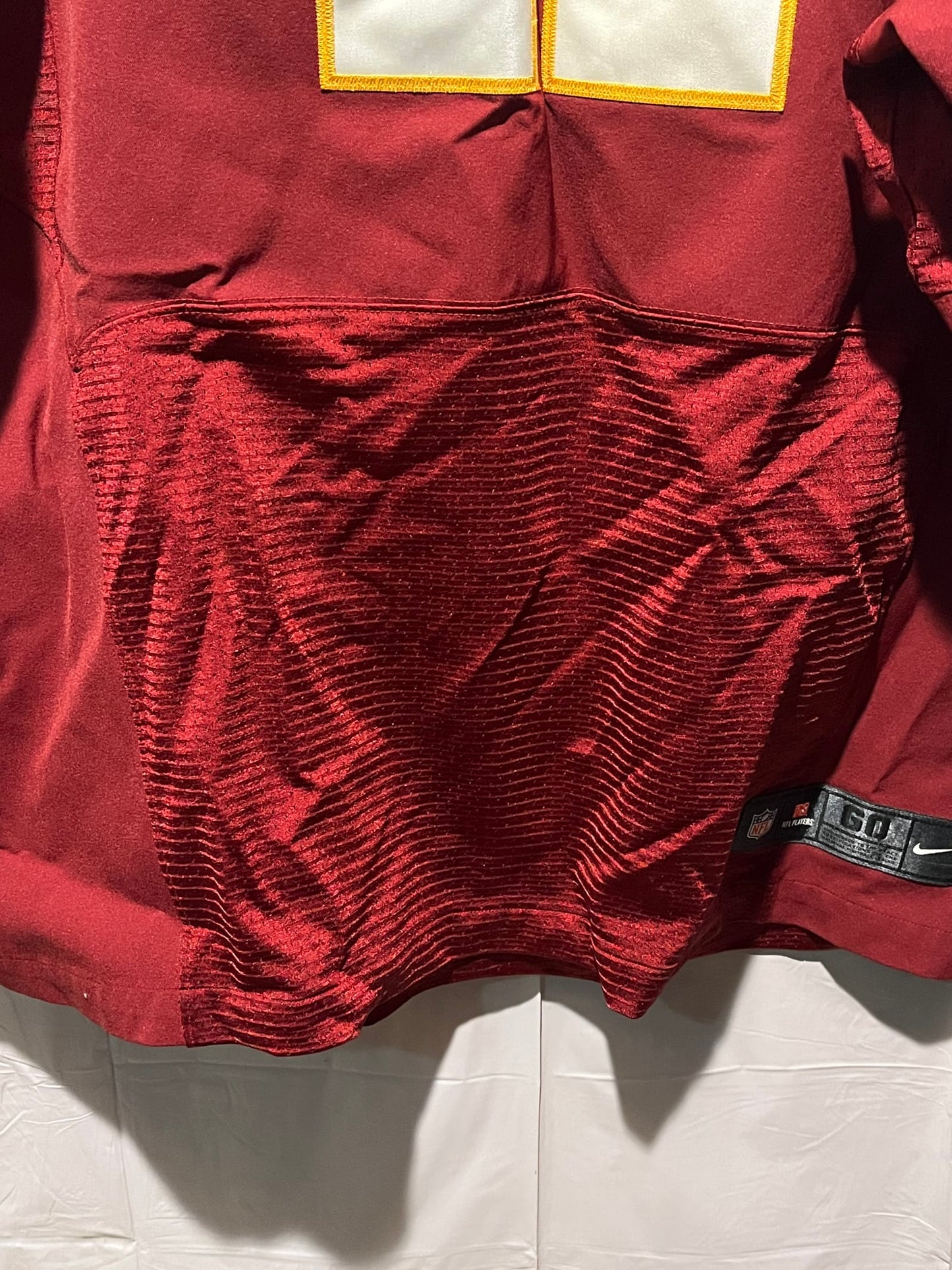 Nike On Field Chris Cooley #47 Redskins Jersey Size 60 Burgundy NFL Authentic