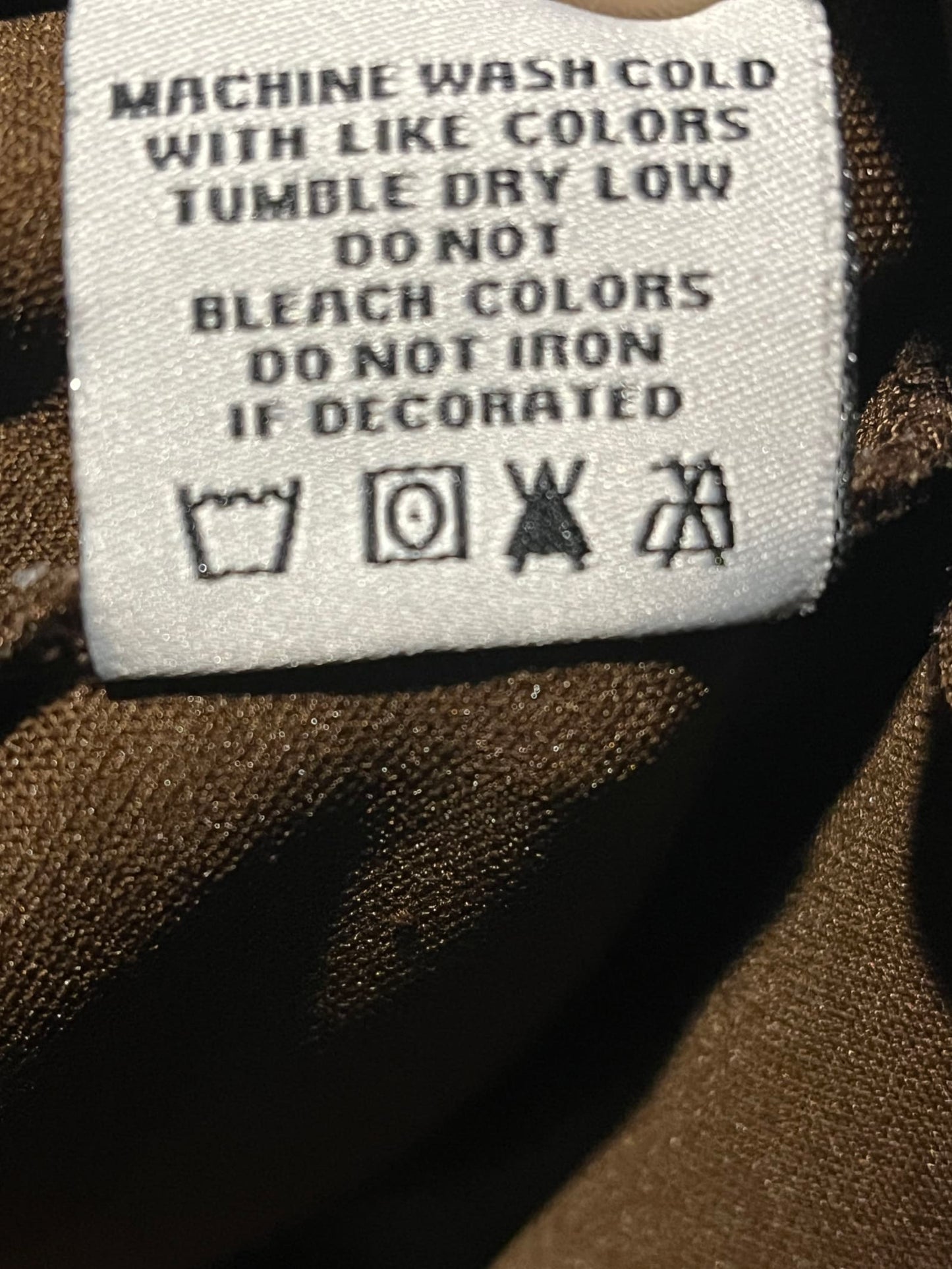 Jim Brown #32 Throwbacks Gridiron Jersey 1964 Brown White Size 54 Vintage