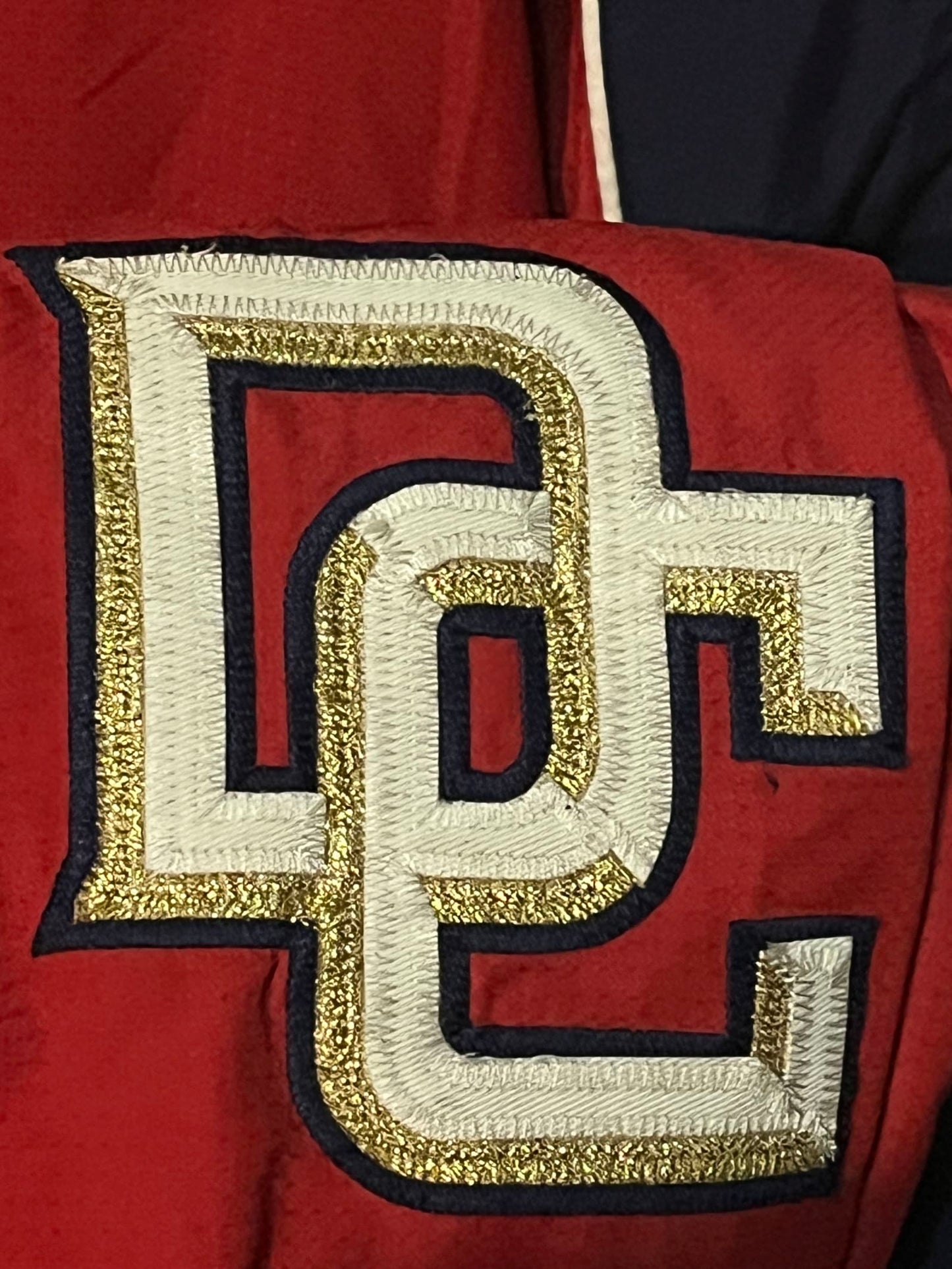 Majestic Washington Nationals Jacket XXL Authentic Collection Red DC MLB Zip