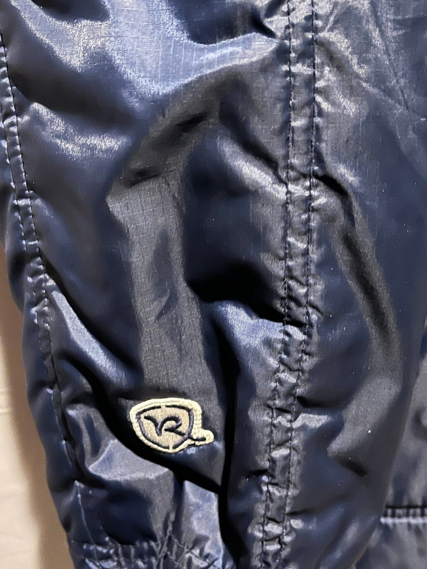 Gently Used Thrift Store – Vintage Rocawear Quilted Bomber Jacket 2xl Navy Blue Hip Hop Y2k – Men's Outerwear – Used